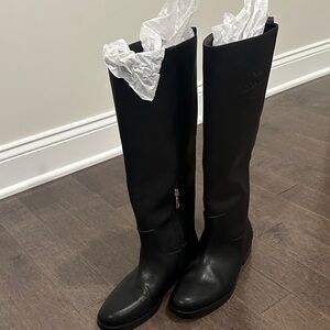 Coach Elegant Black Knee-High Boots